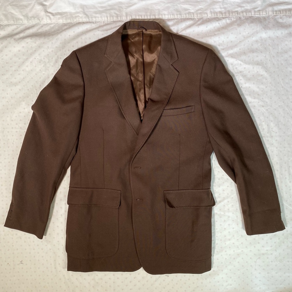 American Craftsman Dark Brown Blazer